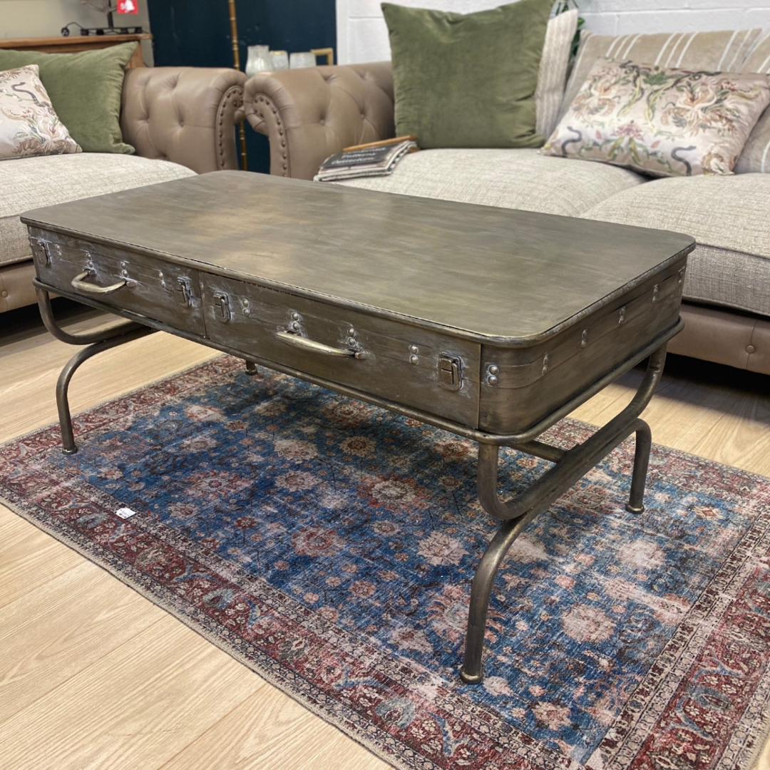 Trunk Coffee Table - Zinc image 1